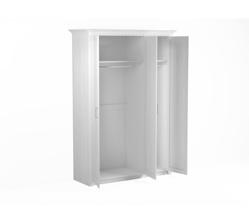 Трехстворчатый шкаф для одежды Клер, Сосна Андерсен Трехстворчатый шкаф для одежды Клер, Сосна Андерсен