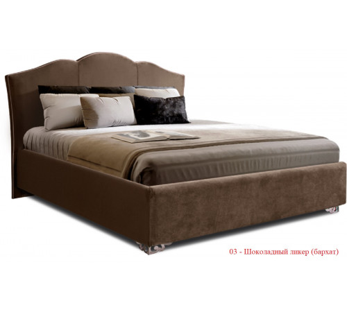 Двуспальная кровать с подъемным механизмом Lotos