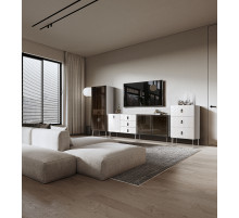 Комод для гостиной Богемия Фарфале (Bogemia Farfalle) БМКМ-5(Fa) [5][10]