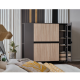 Шкаф платяной Люсида (Lucida), 5-ти дверный